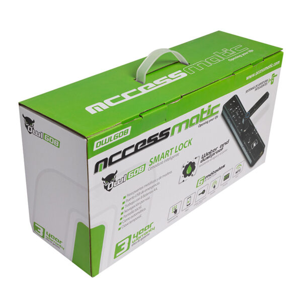 chapa inteligente accessmatic OWL608 en barranquilla, cali, monteria, santamarta, ibague, bucaramanga, barrancabermeja