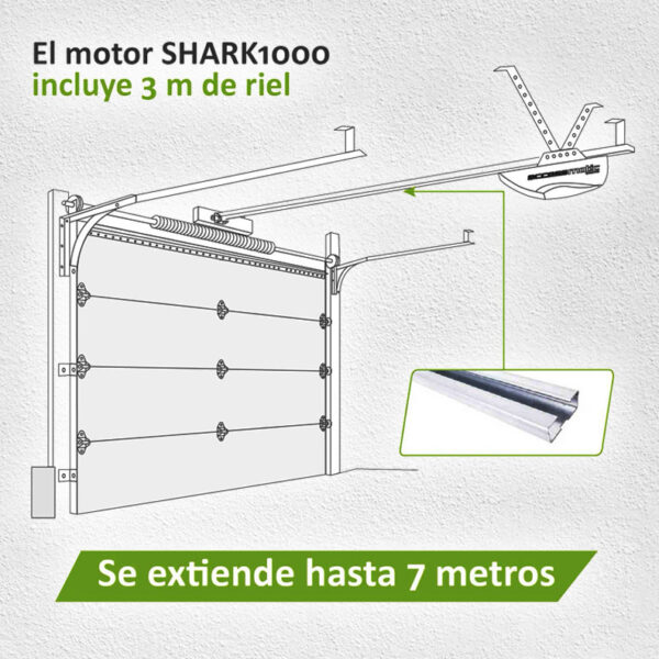 motores para puertas de garaje cerca de mi Shark 1000 en cucuta, manizales, pereira, ibague, monteria