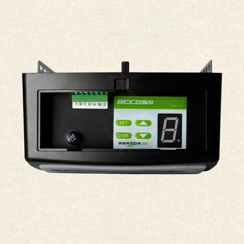 motor porton electrico Raptor 1200 Accessmatic en medellin, cartagena, barranquilla, tunja, bogota, santamarta, cucuta