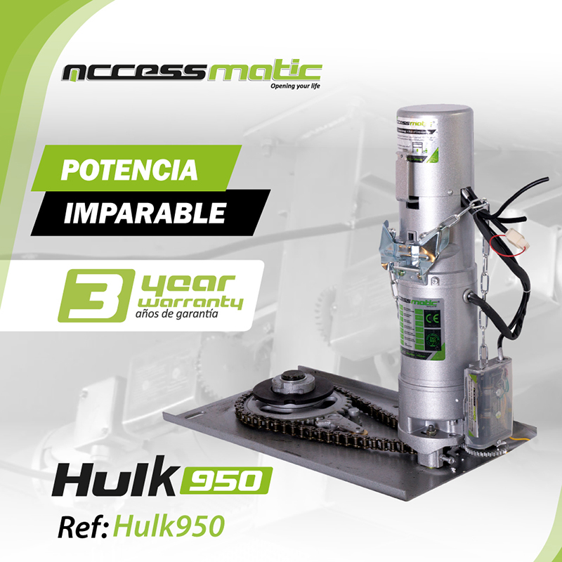 motores para puertas electricas Accessmatic Hulk 950 en barranquilla, valledupar, villavicencio, monteria, sincelejo, caldas, manizales, arauca, yopal, villavicencio, cartagena, cucuta