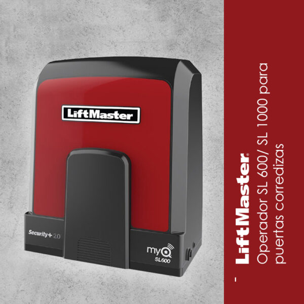 motor para porton corredizo Liftmaster SL600 en bucaramanga, bogota, cali, tunja, barranquilla, cartagena, bogotá, medellin
