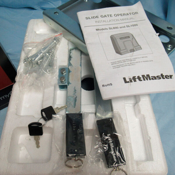 motores electricos para portones corredizos precio SL600 Liftmaster en bucaramanga, medellin, cali, bogota, tunja, valledupar, cucuta, villavincecio, arauca, nariño, neiva, huila, barranquilla