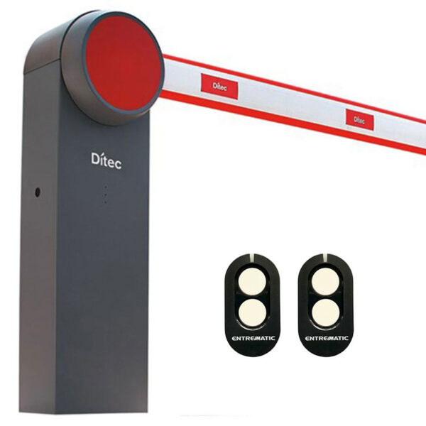 barrera automática para acceso vehicular Ditec Entrematic Qik7 en bucaramanga, medellin, armenia, barranquilla, sincelejo, cucuta