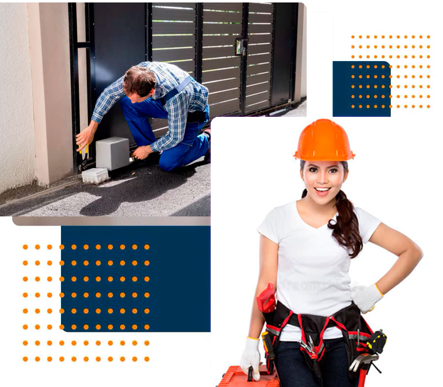 nuestros servicios para portones electricos en bucaramanga, medellin, cali, tunja, bogota, arauca, yopal
